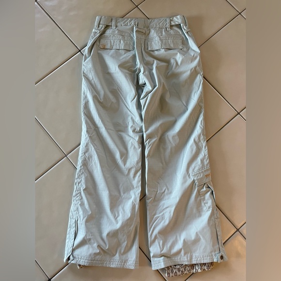 Roxy Women’s Snowboarding Ski Snow Pants Large low rise - Picture 6 of 7